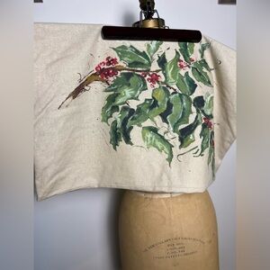 Pottery Barn holiday decorative pillow cover with zipper 16” x 26”